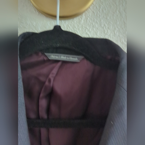 Jack Victor Super 100's  Napoli Black 100% Wool Blazer Sport Coat Jacket 42R - Picture 4 of 8